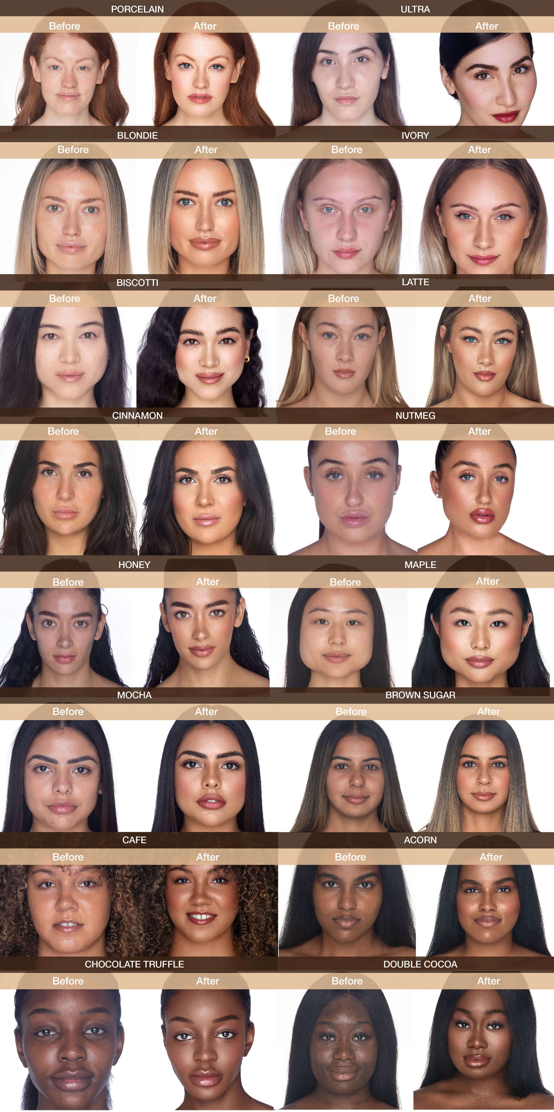 shade matcher bellapierre mineral loose foundation