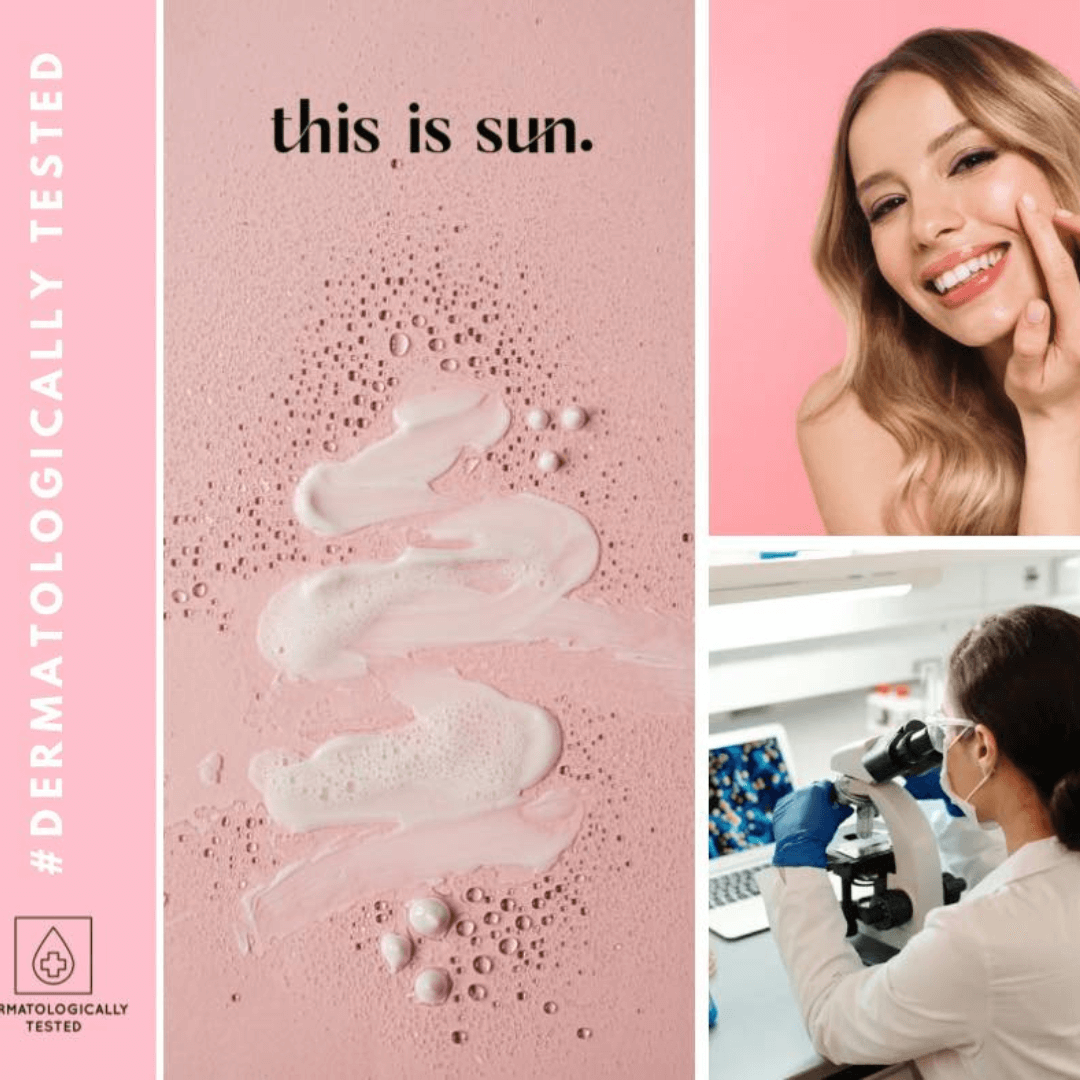 Zonnecrème van This is Us – geschikt voor gevoelige huid, dermatologisch getest