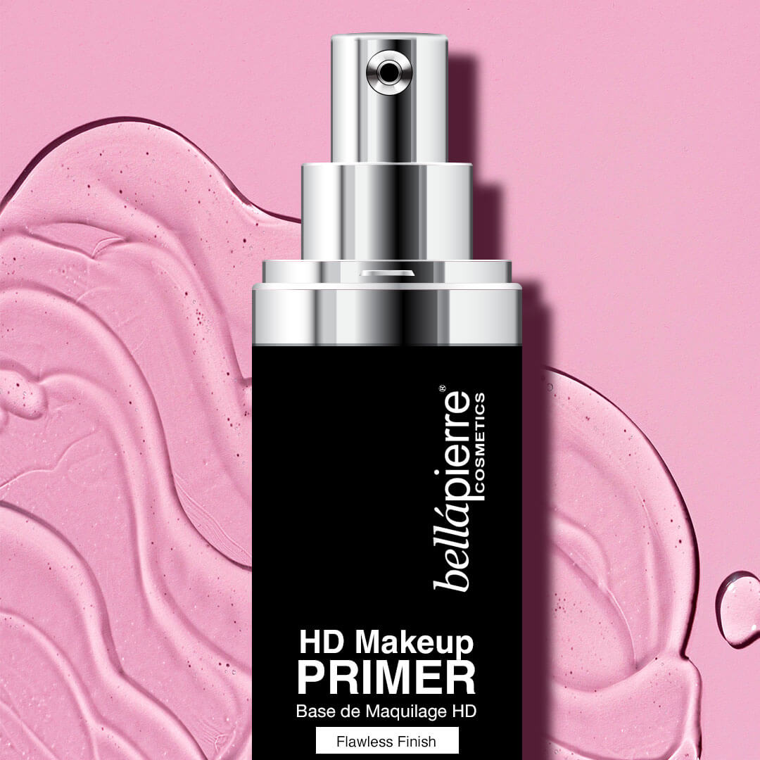 Bellápierre HD Primer – transparante make-up primer voor langdurige en gladde foundation - close up