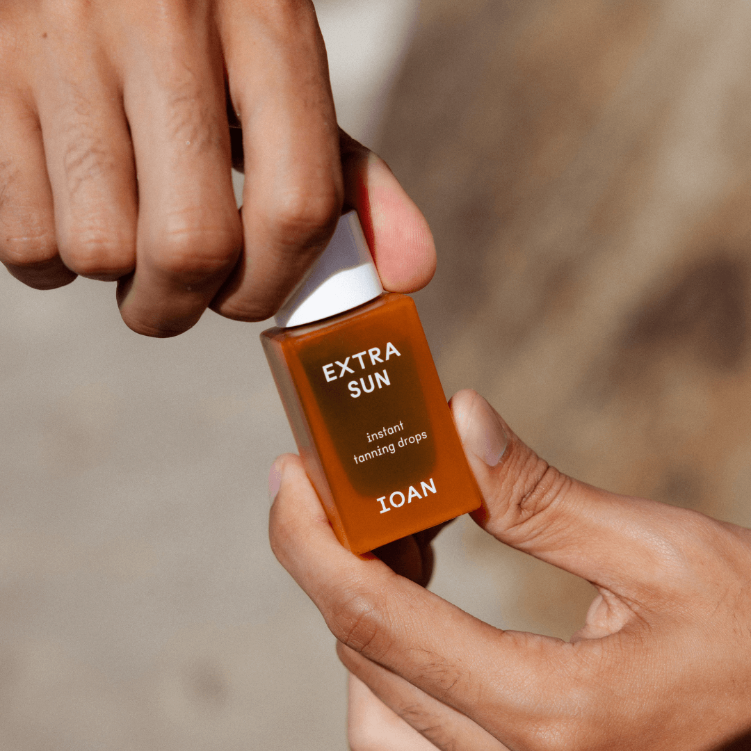 ioan tanning drops close up