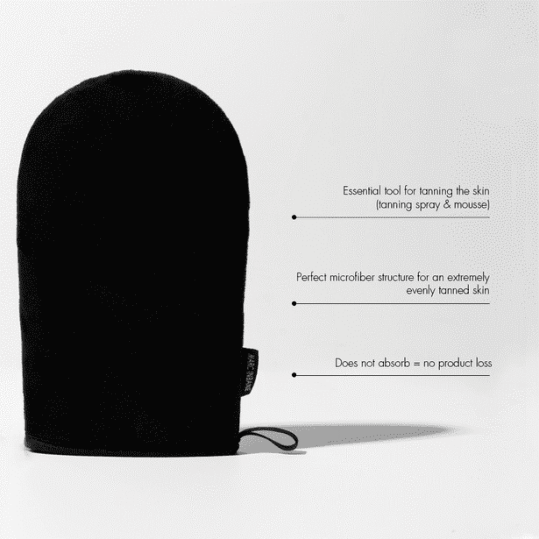 Marc Inbane luxe handschoen voor het egaal aanbrengen van tanning met voordelen