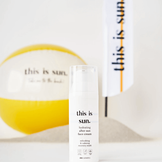 Verzachtende after sun serum voor gezicht van This is Us – verkoelend en kalmerend voor gevoelige huid