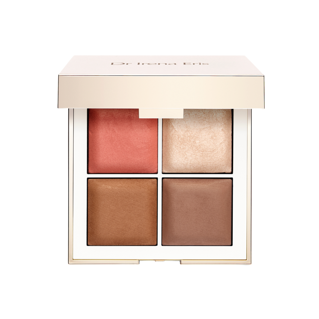 Contourpalette van Dr Irena Eris – accentueert gelaatstrekken met zachte tinten