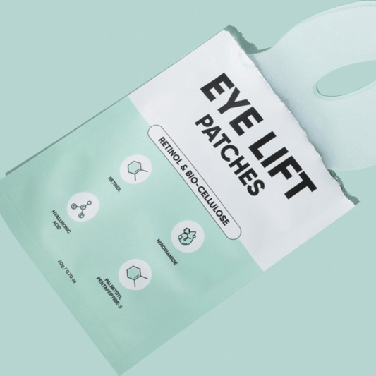 Breakout Aid - Biocellulose oogmasker met retinol – liftend & verstevigend