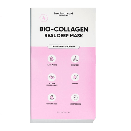 Breakout Aid - Bio-collageen masker voor een stralende huid