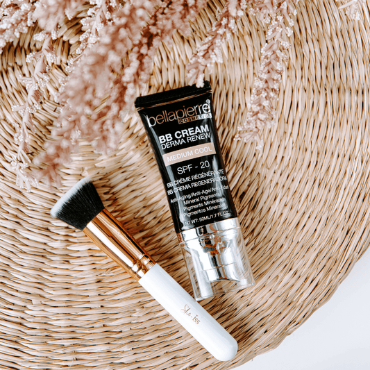 SHE-ISS Flat Kabuki Borstel