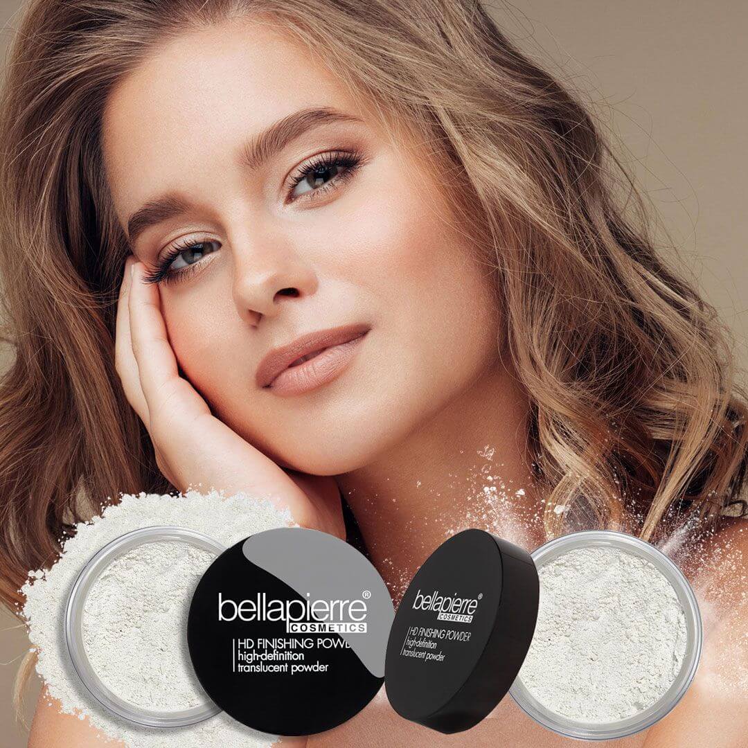 Bellápierre HD Finishing Powder – licht reflecterend poeder voor een frisse glow lifestyle foto vrouw