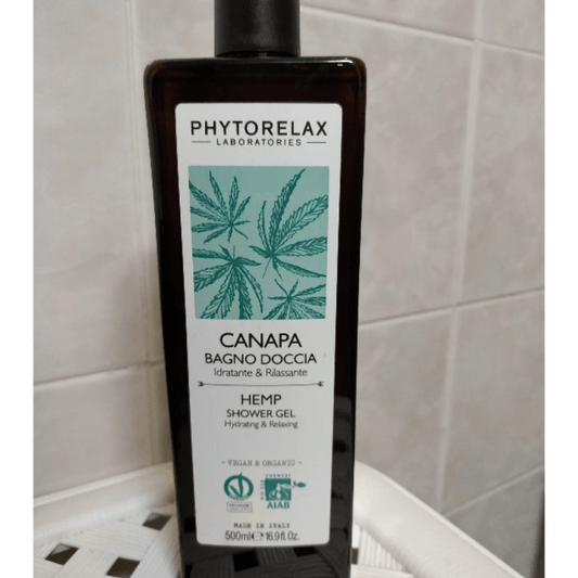 Phytorelax – douchegel (badschuim) met biologische hennepzaadolie