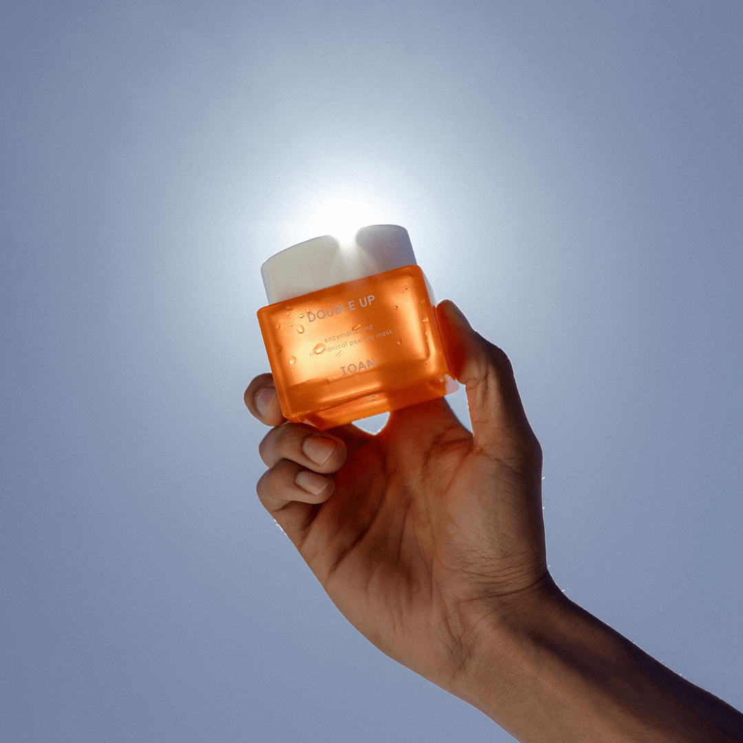 ioan peeling masker in hand voor zon