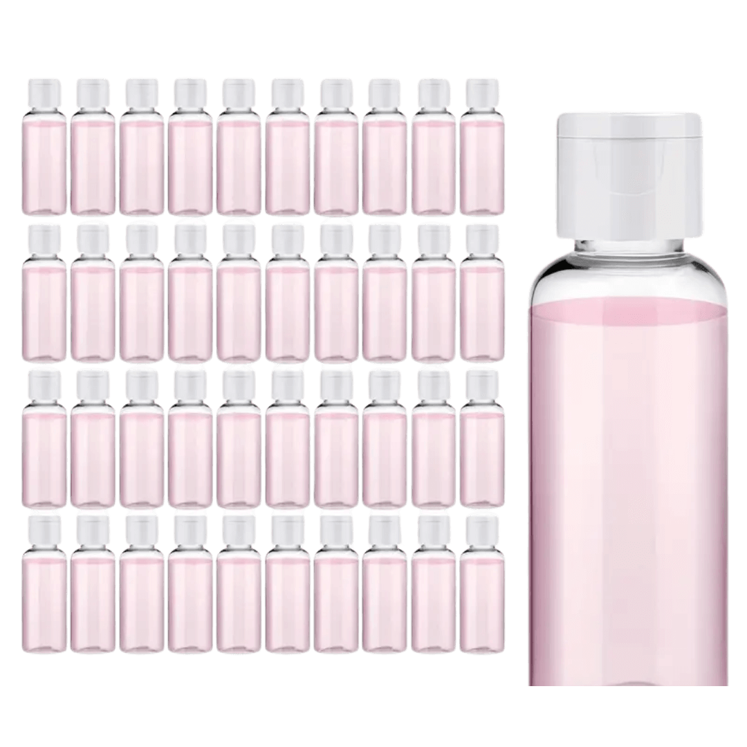 Lege hervulbare reisflesjes voor shampoo, lotion of zonnecrème – handig op vakantie