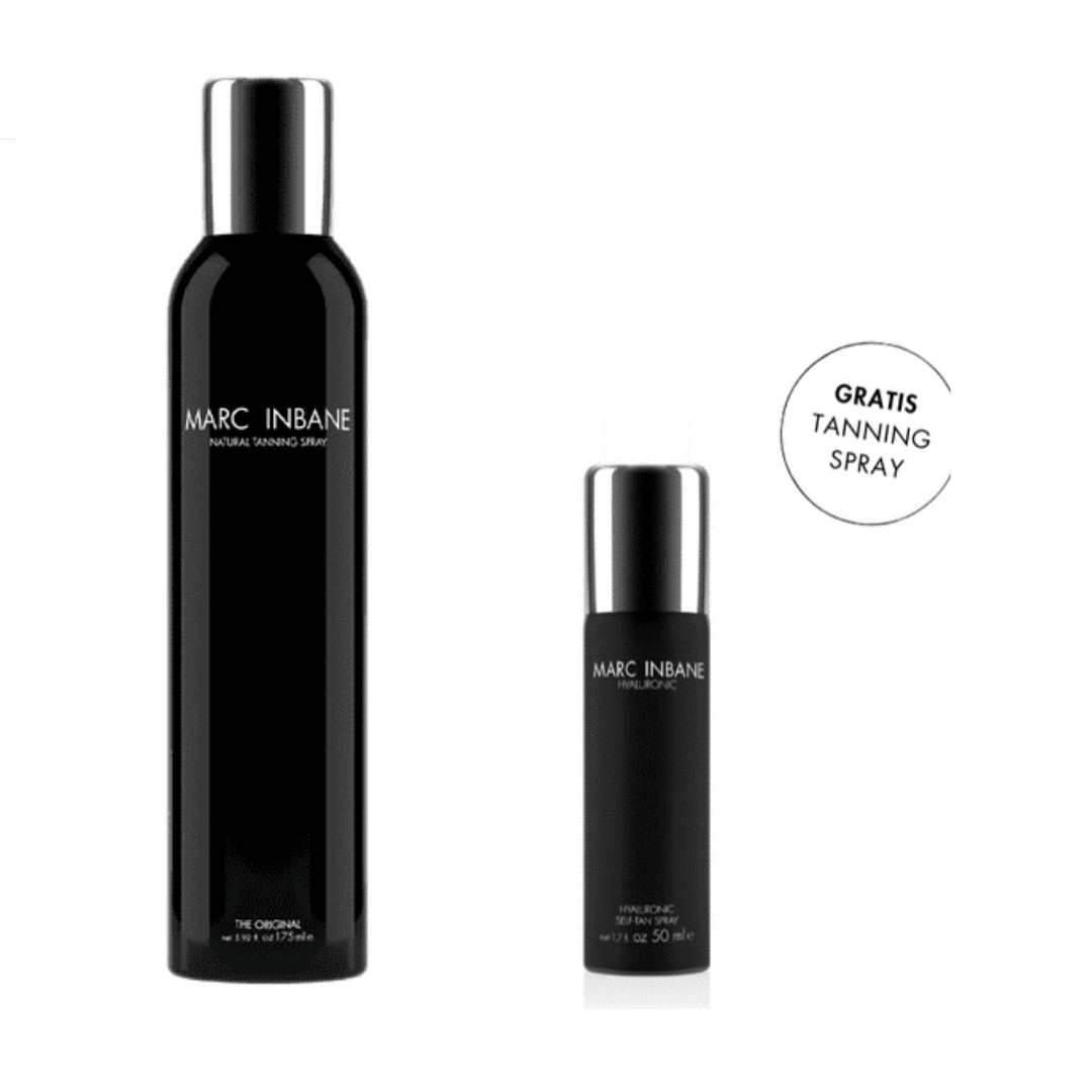 Marc Inbane tanning spray inclusief gratis hyaluron voor extra verzorging