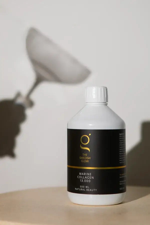 Hooggedoseerd marine collageen van The Swedish Glow – 13.000 mg voor huidverjonging en stevigheid