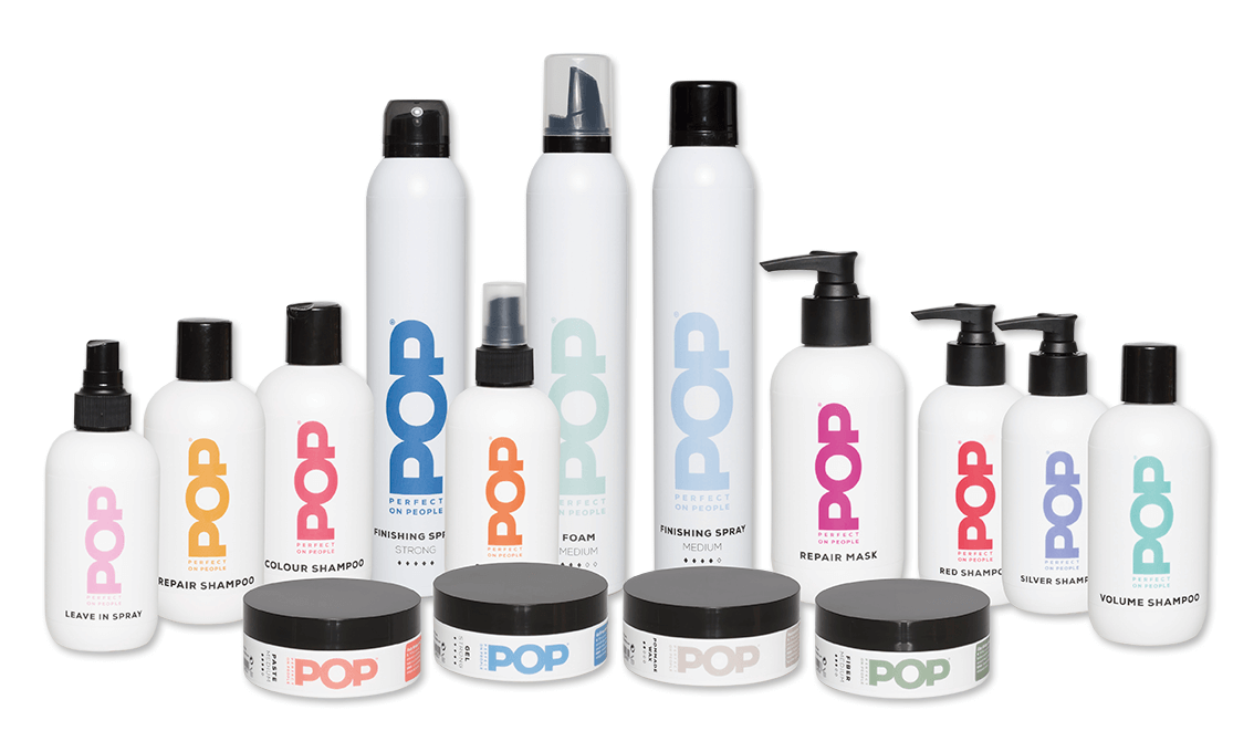 POP Haircare collectie – haarverzorging zonder parabenen voor elk haartype