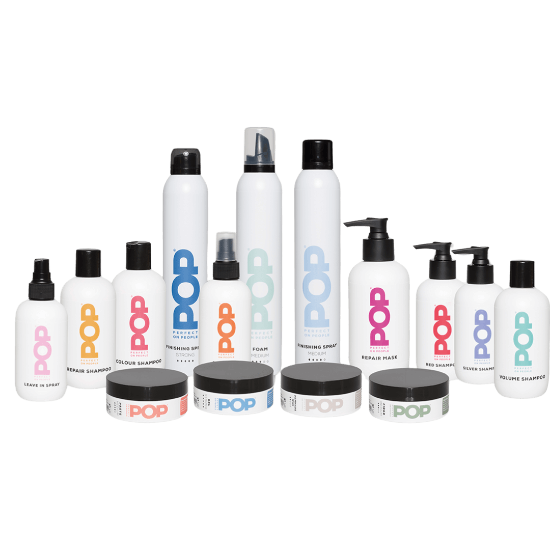 POP Haircare collectie – haarverzorging zonder parabenen voor elk haartype