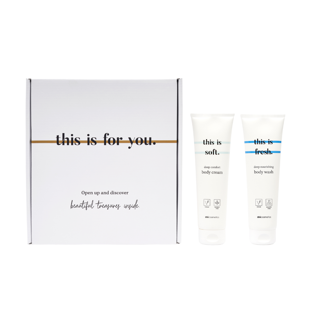THIS IS US giftset - douchegel en bodycrème