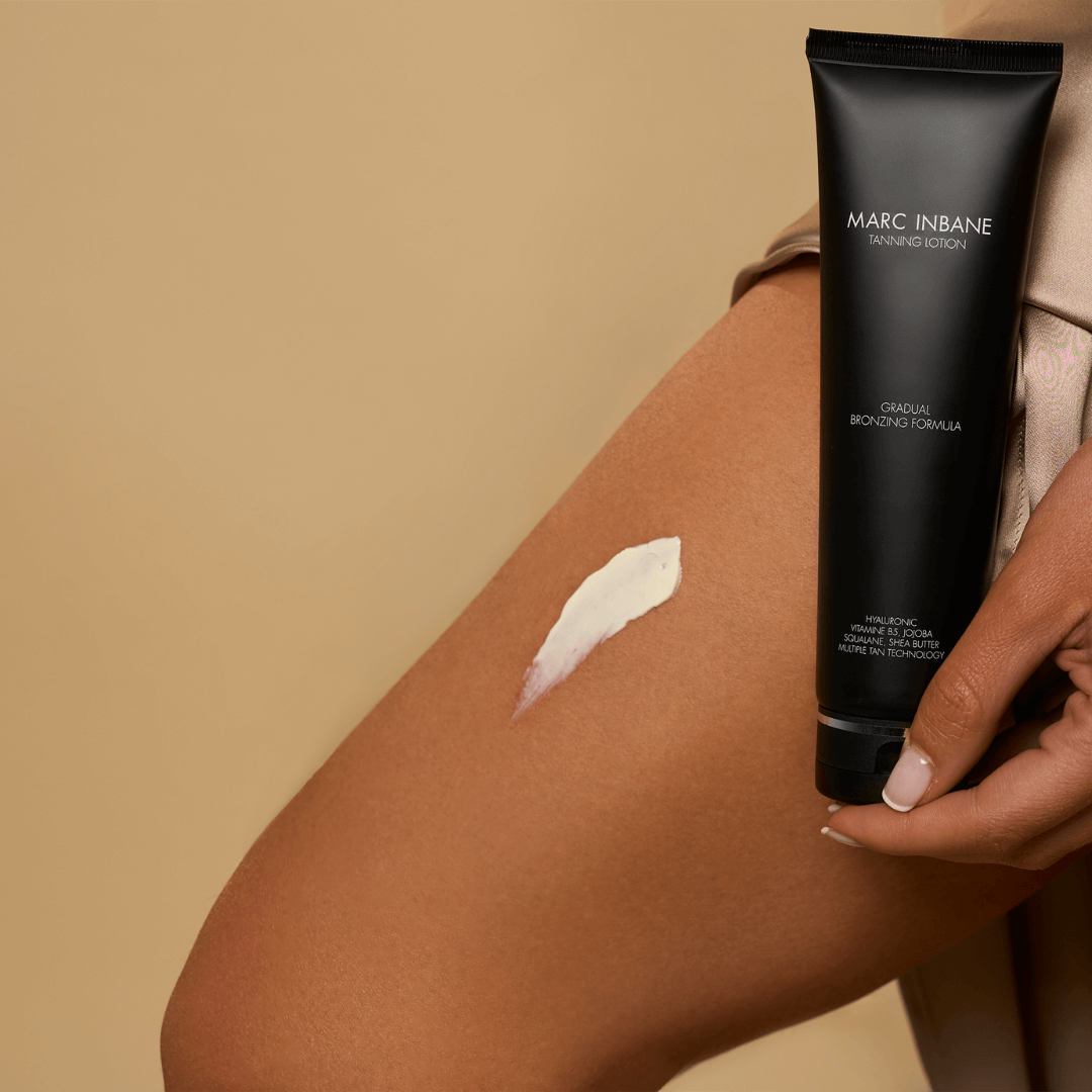 structuur marc inbane tanningslotion op been