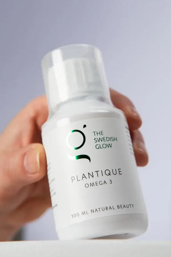 Plantaardige omega 3 van The Swedish Glow – voor huid, hart en hersenen - closeup