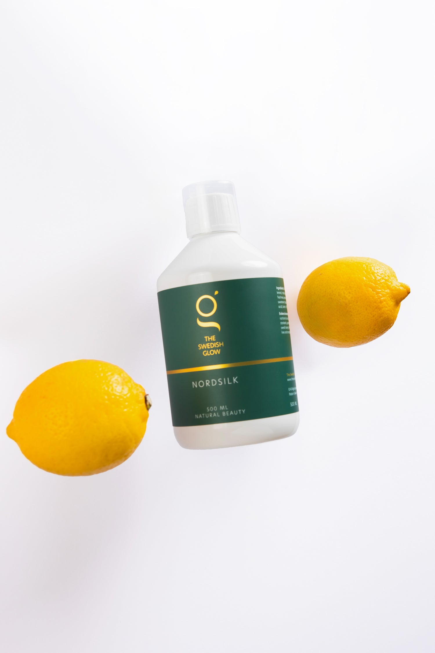The Swedish Glow Nordsilk vloeibaar supplement voor glanzend haar en sterke nagels