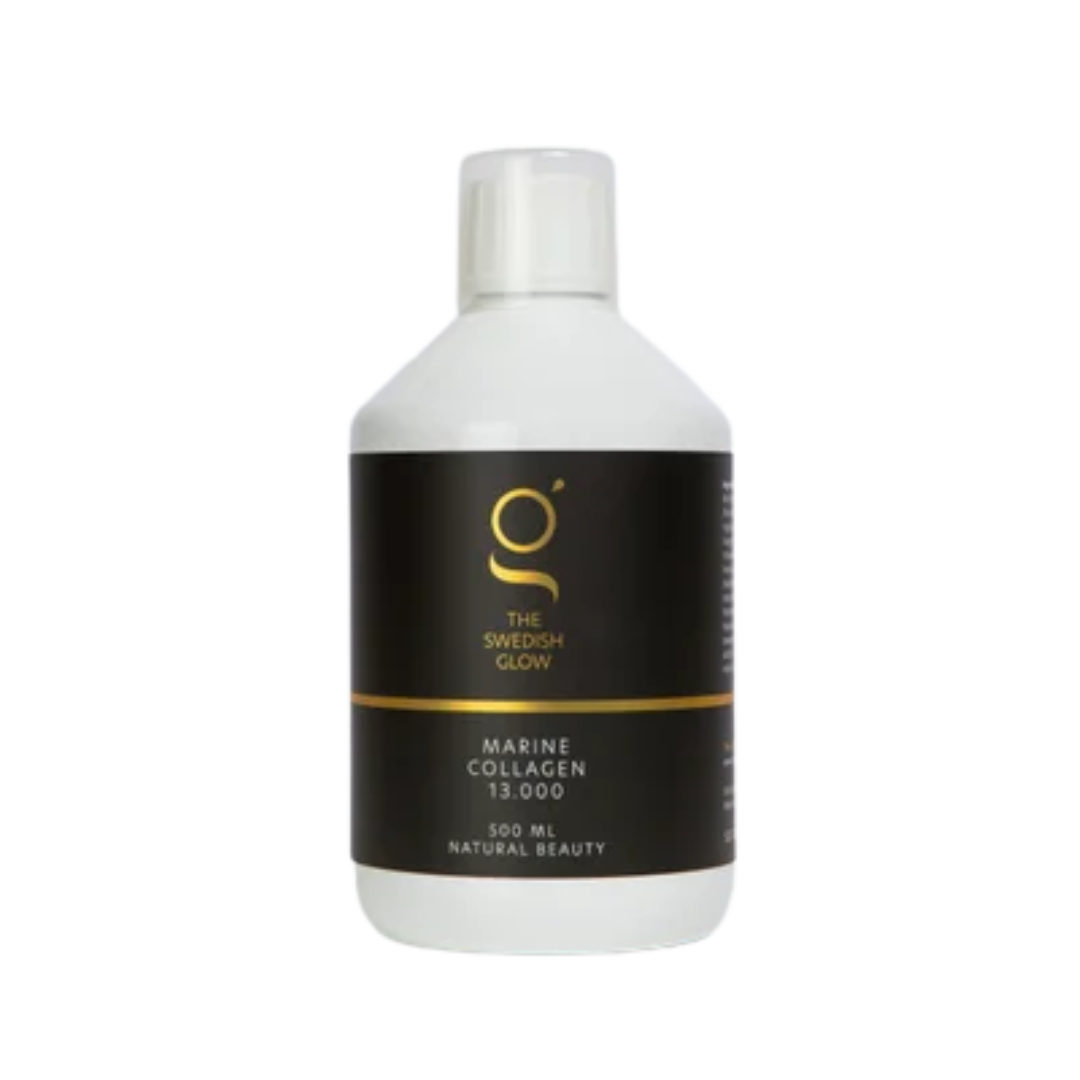 Hooggedoseerd marine collageen van The Swedish Glow – 13.000 mg voor huidverjonging en stevigheid