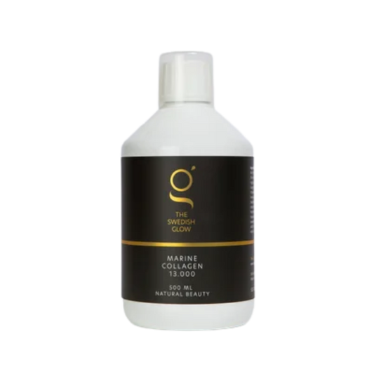 Hooggedoseerd marine collageen van The Swedish Glow – 13.000 mg voor huidverjonging en stevigheid