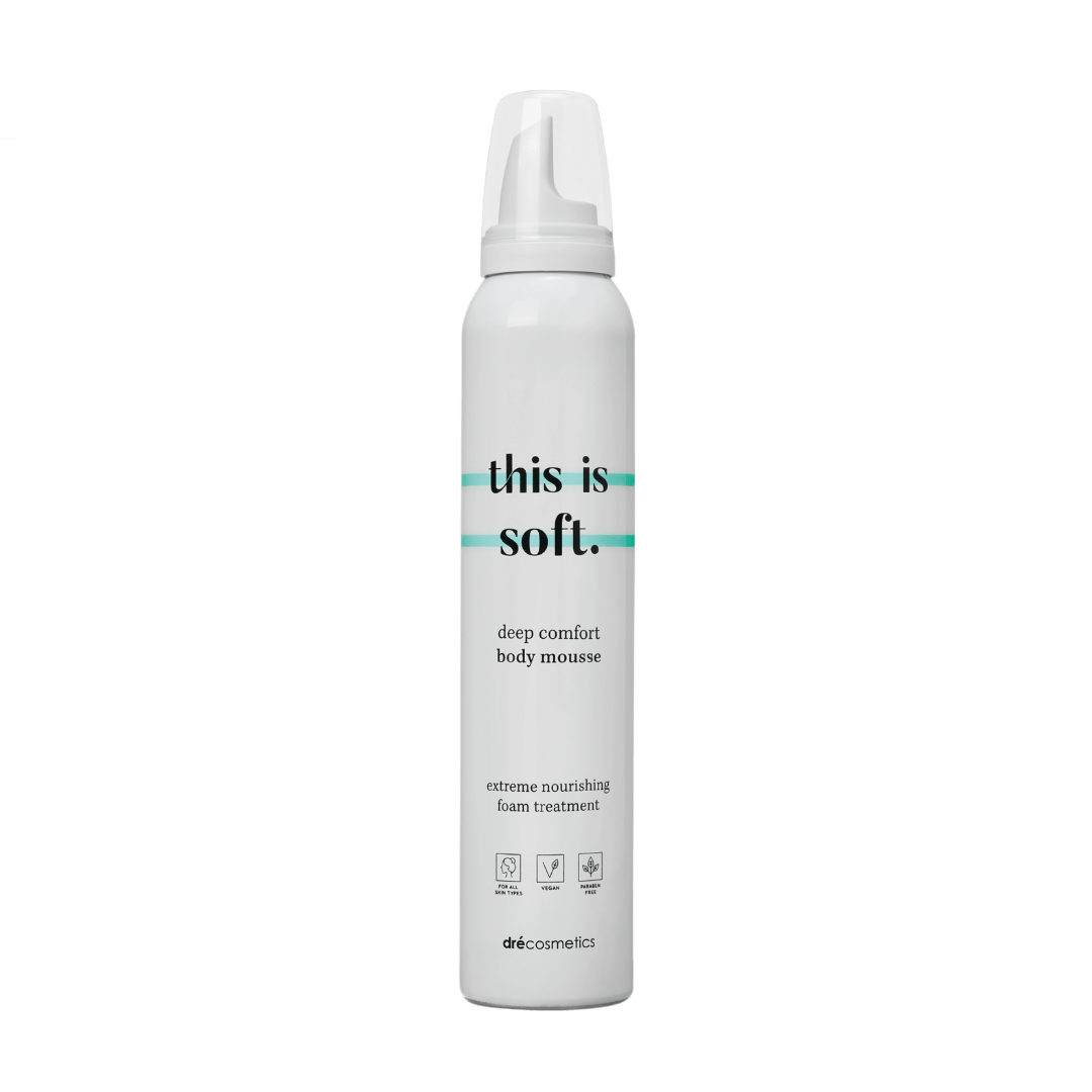 Luchtige body mousse van This is Us – natuurlijke verzorging voor droge en gevoelige huid