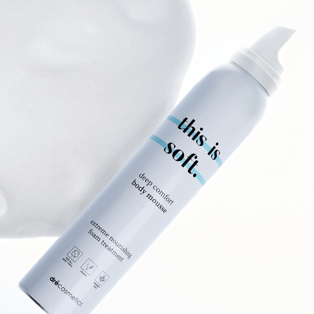 Luchtige body mousse van This is Us – natuurlijke verzorging voor droge en gevoelige huid