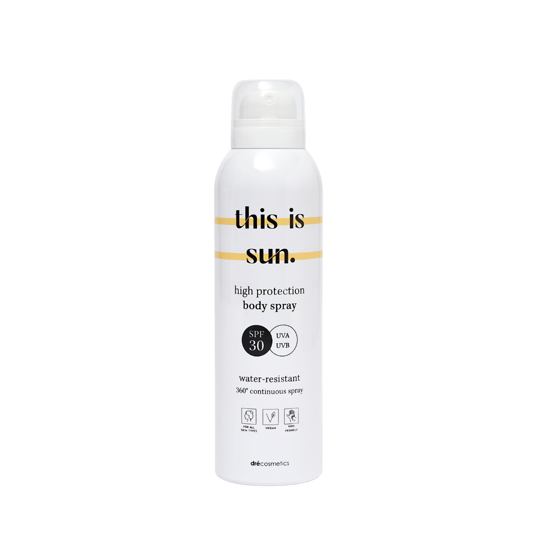 Zonnespray spf30 This is Us - geschikt voor gevoelige huid, zonder parabenen