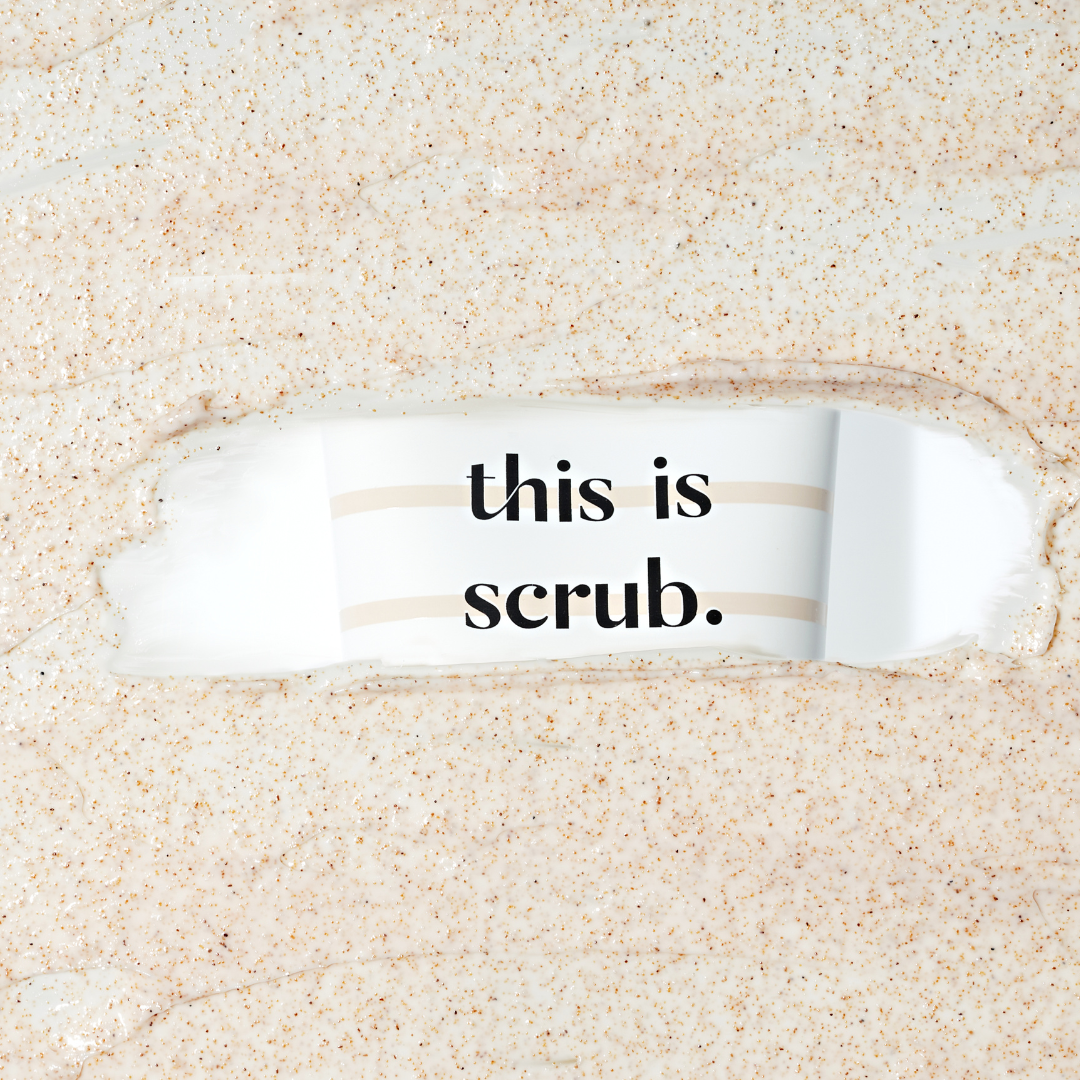 this is scrub naam en textuur product