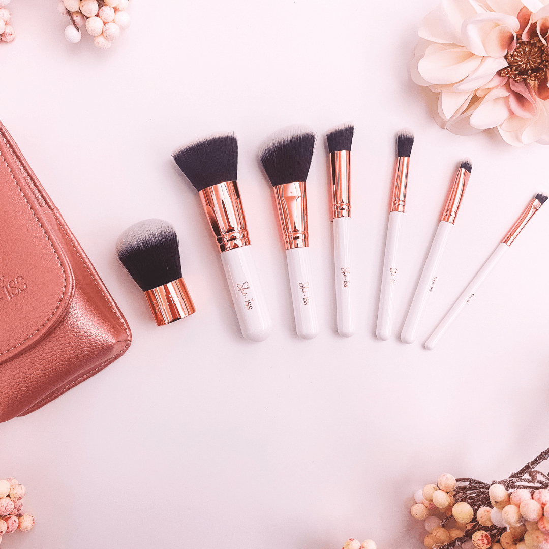 SHE-ISS Reisset Borstels (7-delig)