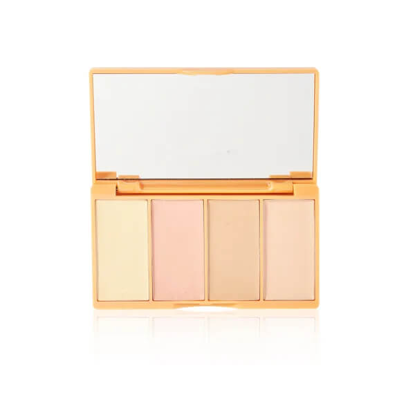 Bellápierre Universal Concealer Palette met 6 tinten – camoufleert roodheden, donkere kringen en imperfecties - open