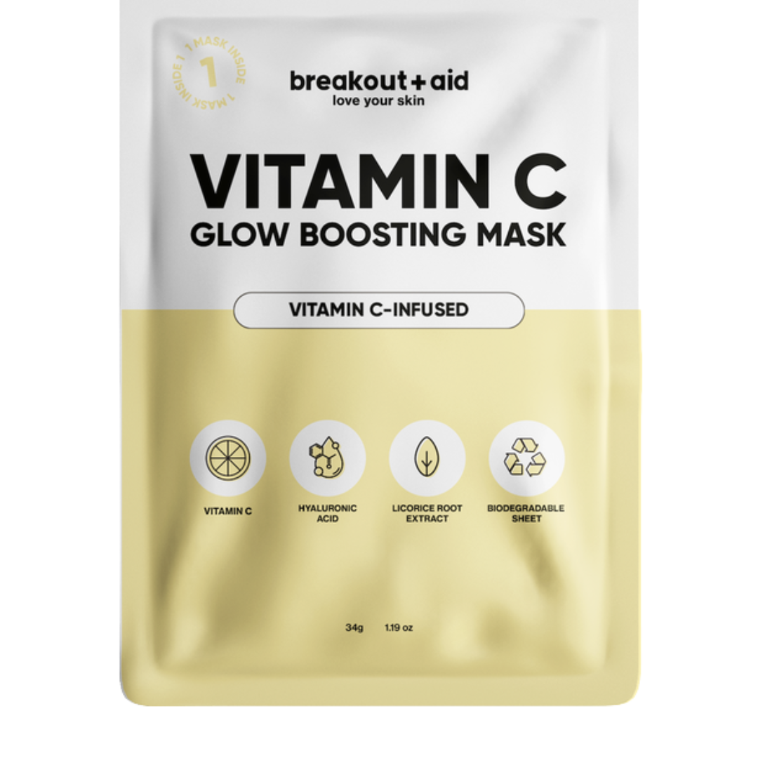 Breakout Aid Vitamin C Glow Boosting masker