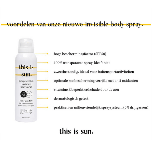 Zonnespray invisible van This is Us – geschikt voor gevoelige huid, alle voordelen opgesomd
