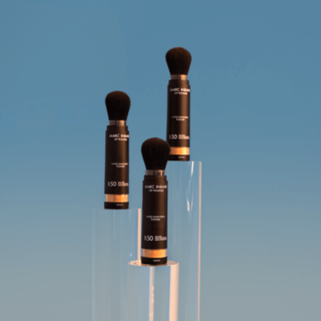 marc inbane zonnepoeder 3 stuks op sokkel