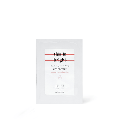 this is bright. | Eye booster patches