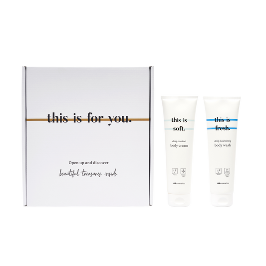 THIS IS US giftset - douchegel en bodycrème