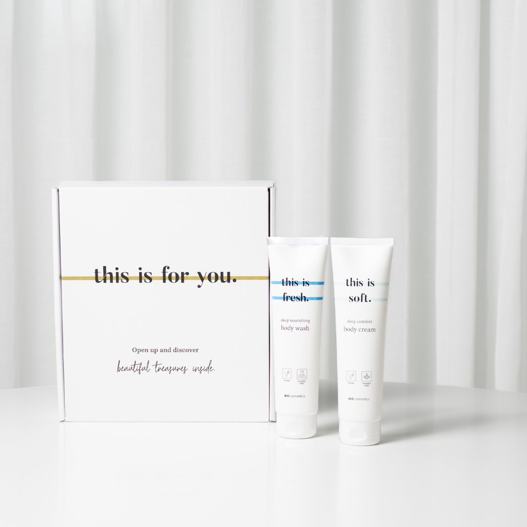 THIS IS US giftset - douchegel en bodycrème