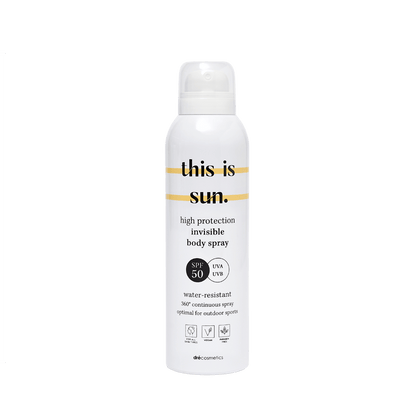Zonnespray invisible spf50 This is Us - geschikt voor gevoelige huid, onzichtbaar