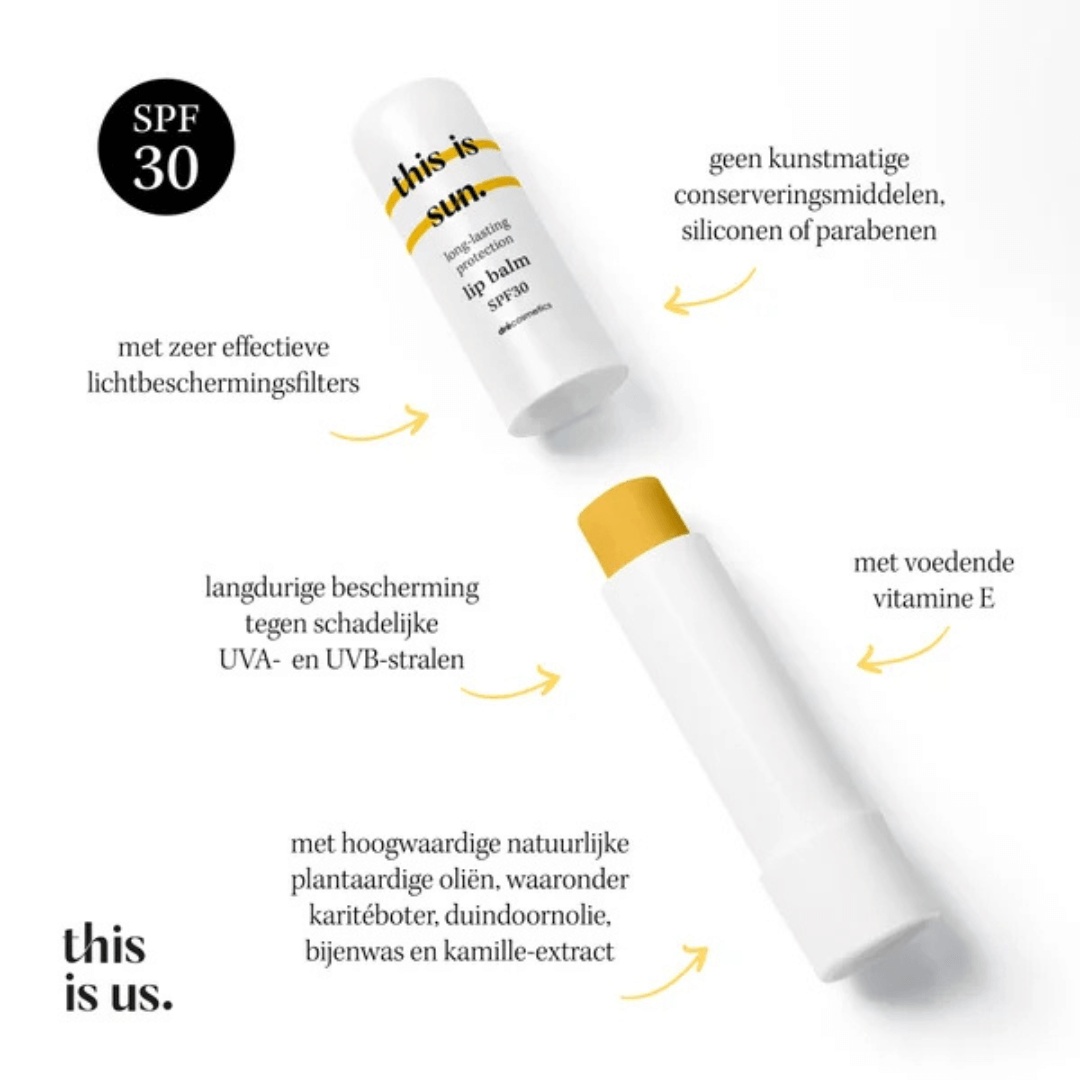 THIS IS US beschermende lippenbalsem SPF30