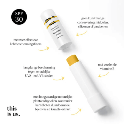 THIS IS US beschermende lippenbalsem SPF30