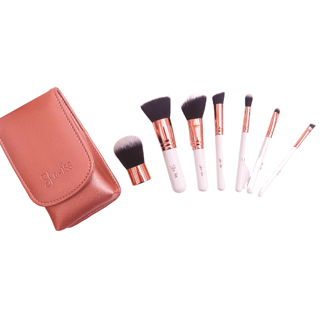 SHE-ISS Reisset Borstels (7-delig)