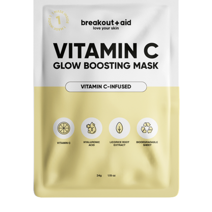Breakout Aid Vitamin C Glow Boosting masker